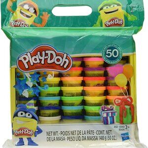 Play-Doh Modeling Compound 50- Value Pack Case of Colors , Non-Toxic , Assorted